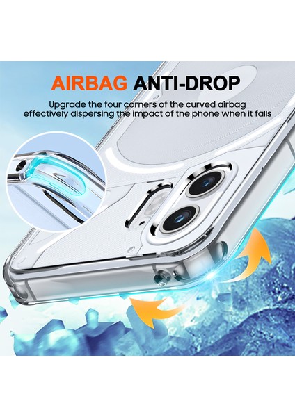 Hiçbir Şey Için Telefon(2)Hd Şeffaf Tpu+Akrilik Cep Telefonu Kılıfı Çizilmez Cep Telefonu Kabuk Kapağı (Yurt Dışından) modelleri