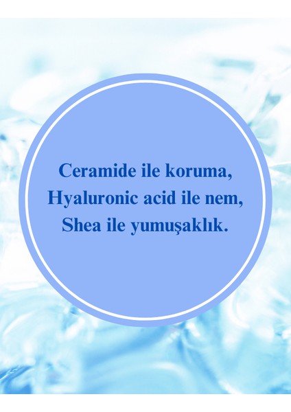 Yoğun Nemlendirici El Bakım Kremi - Hyaluronik Asit, Ceramide, Shea indirimleri