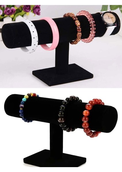 Şık Masaüstü Takı ve Saat Düzenleyici, Siyah Renkli Organizer indirimleri