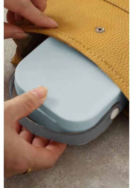 Mavi Mini Takı ve Makyaj Organizeri, Seyahat İçin Pratik Düzenleyici indirimleri