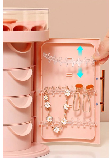 Beyaz Çekmeceli Takı Düzenleyici, Yüzük, Kolye ve Bilezik Saklama Kutusu indirimleri