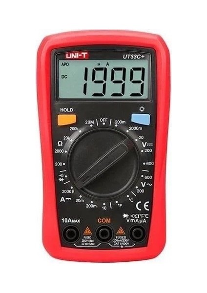 Unıt UT-33C+ Dijital Multimetre Ayaklı