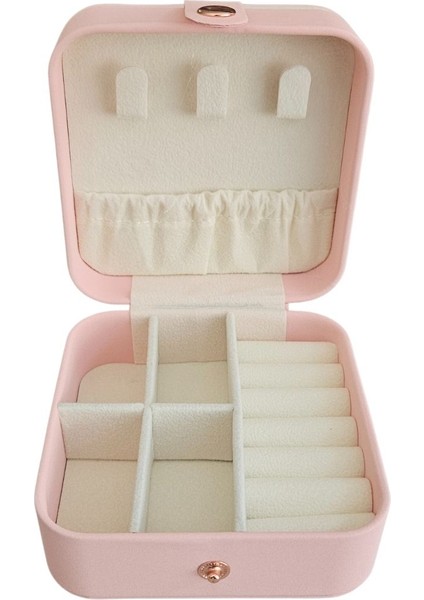 Mini Deri Takı ve Seyahat Çantası, 10x10 cm, Şık ve Kullanışlı Tasarım modelleri