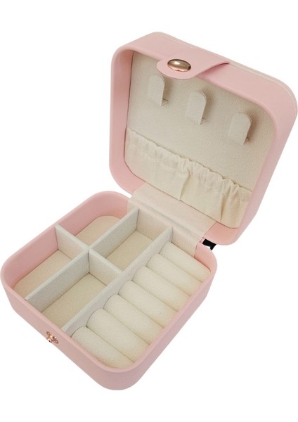 Mini Deri Takı ve Seyahat Çantası, 10x10 cm, Şık ve Kullanışlı Tasarım indirimleri