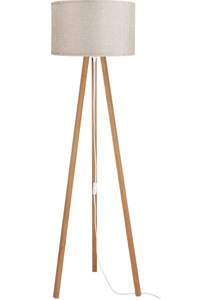 Lambader Abajur Kumbeji 3 Ayaklı Tripod Kumaş Ahşap Üç Ayak modelleri