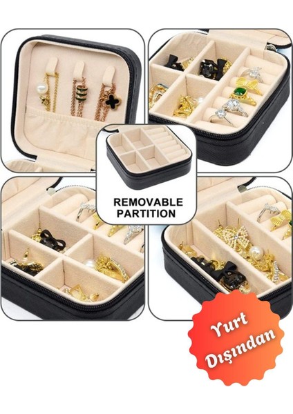 Şık ve Kullanışlı Deri Takı Saklama Kutusu, Düzenli Organizasyon Sağlar modelleri