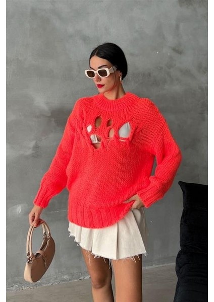 Midred Cut Out Triko Kazak 1200-09 fiyatları