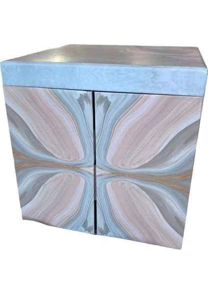 Şık Pembe Kutulu Aynalı Takı Saklama Organizeri fırsatları