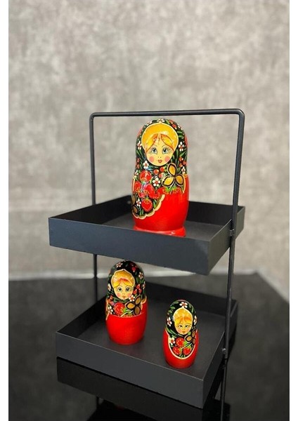 Iki Katlı 20X20 Siyah Mutfak ve Banyo Tezgahüstü Düzenleyici fırsatları