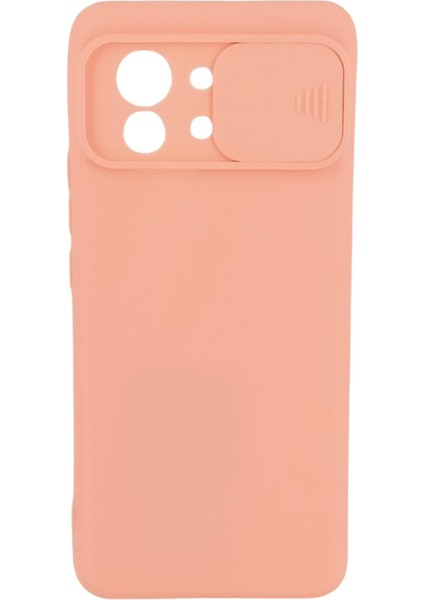Xiaomi Mi 11 Uyumlu Kamera Sürgülü Mat Silikon Kılıf