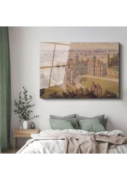 William Daniell - Aston Hall Malikânesi Cam Tablo