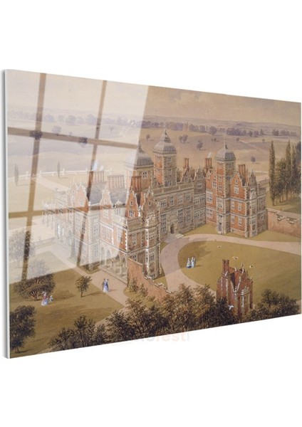 William Daniell - Aston Hall Malikânesi Cam Tablo modelleri