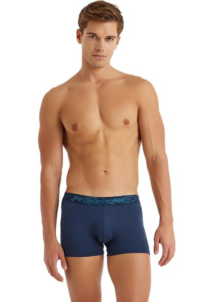 Cotton Lacivert Boxer C6T5N5O9