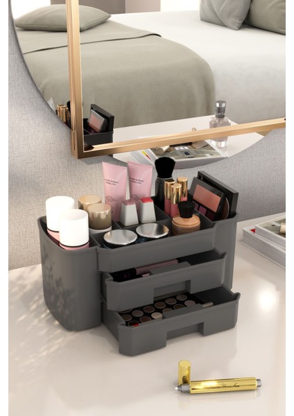 3'lü Çok Amaçlı Düzenleme Kutusu Seti, Şık ve Kullanışlı Organizer modelleri