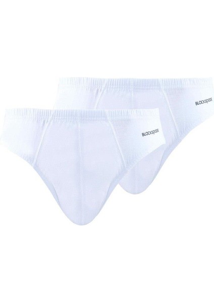 Loose Fit 2'li Beyaz Slip C7T2N6O9
