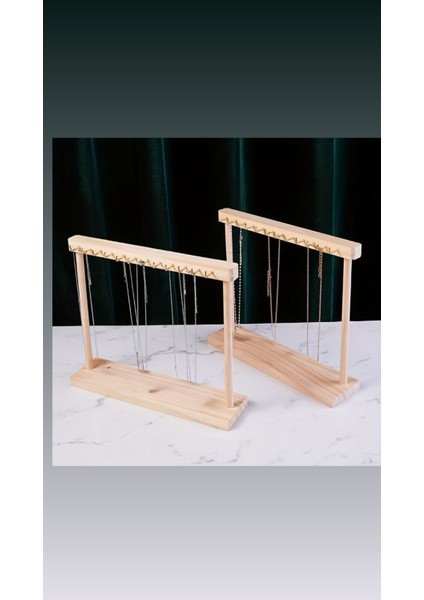 Şık Ahşap Takı Düzenleyici, Zarif Mücevher ve Aksesuar Sergileme Standı