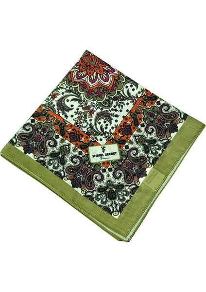 Prime Pamuk Etnik Desenli Eşarp 90X90 cm fiyatları