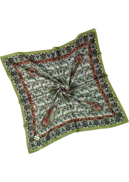 Prime Pamuk Etnik Desenli Eşarp 90X90 cm modelleri