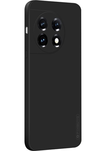 Pınwuyo Jk Tpu-2 Serisi Oneplus 11 5g Telefon Kılıfı Fiber Flok Astarlı Kamera Lens Koruma Tpu Kılıfı-Siyah (Yurt Dışından)