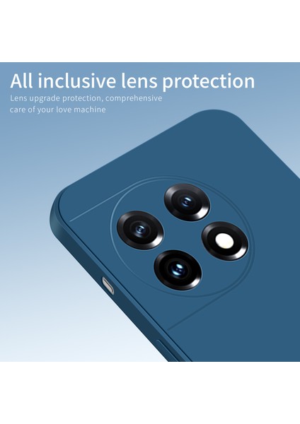 Pınwuyo Jk Tpu-2 Serisi Oneplus 11 5g Telefon Kılıfı Fiber Flok Astarlı Kamera Lens Koruma Tpu Kılıfı-Siyah (Yurt Dışından)