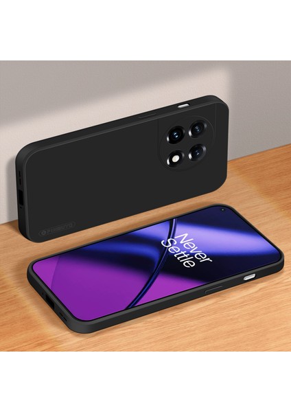 Pınwuyo Jk Tpu-2 Serisi Oneplus 11 5g Telefon Kılıfı Fiber Flok Astarlı Kamera Lens Koruma Tpu Kılıfı-Siyah (Yurt Dışından)