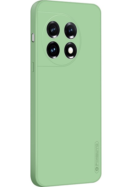 Pınwuyo Jk Tpu-2 Serisi Oneplus 11 5g Telefon Kılıfı Fiber Flok Astarlı Kamera Lens Koruma Tpu Kılıfı-Matcha Yeşili (Yurt Dışından)