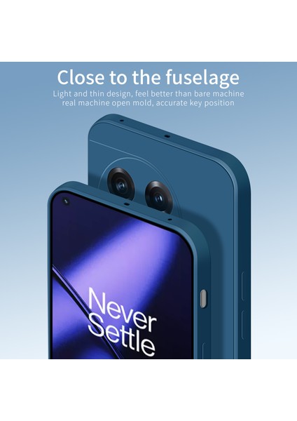 Pınwuyo Jk Tpu-2 Serisi Oneplus 11 5g Telefon Kılıfı Fiber Flok Astarlı Kamera Lens Koruma Tpu Kılıfı-Matcha Yeşili (Yurt Dışından)