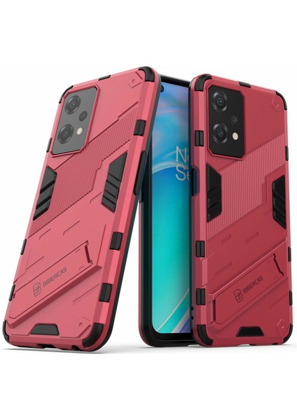 Oneplus Nord Ce 2 Lite 5g Telefon Kılıfı Kickstand Tpu+Pc Darbeye Dayanıklı Sağlam Zırh Kılıfı-Gül (Yurt Dışından) modelleri