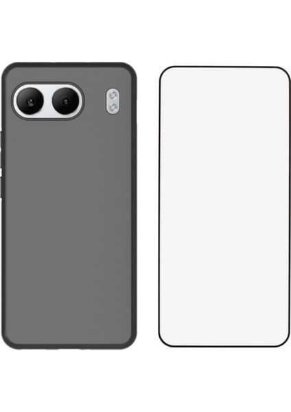 Wanlonfeng Ms Serisi Oneplus Nord 4 Tpu Kılıf Mat Kapak Ekran Filmi (Büyük Lens Deliği) (Yurt Dışından)