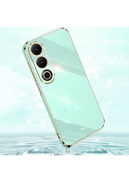 Xınlı Oneplus Nord Ce4 5g Kılıfı Esnek Tpu Elektrokaplamalı Arka Telefon Kılıfı-Siyah (Yurt Dışından)