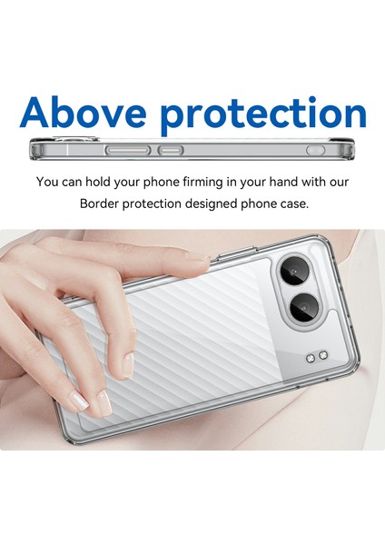Oneplus Nord 4 Darbeye Dayanıklı Kılıf Tpu+Akrilik Koruyucu Şeffaf Telefon Kılıfı-Şeffaf (Yurt Dışından)