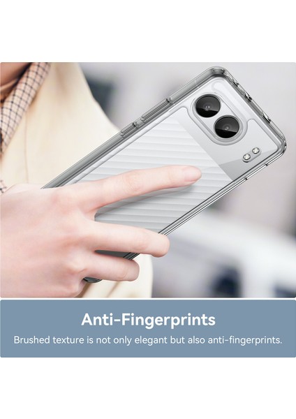 Oneplus Nord 4 Darbeye Dayanıklı Kılıf Tpu+Akrilik Koruyucu Şeffaf Telefon Kılıfı-Şeffaf (Yurt Dışından)