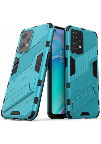Oneplus Nord Ce 2 Lite 5g Telefon Kılıfı Kickstand Tpu+Pc Darbeye Dayanıklı Sağlam Zırh Kılıfı-Bebek Mavisi (Yurt Dışından) modelleri