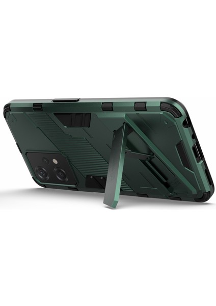 Oneplus Nord Ce 2 Lite 5g Telefon Kılıfı Kickstand Tpu+Pc Darbeye Dayanıklı Sağlam Zırh Kılıfı-Yeşil (Yurt Dışından) fırsatları