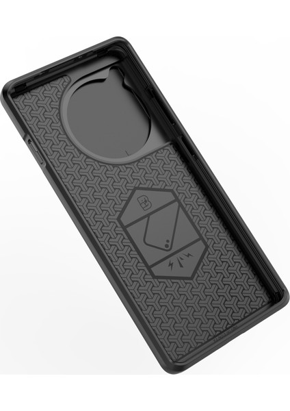 Oneplus Ace 3 5g/oneplus 12R 5g Kılıf Pc+Tpu Telefon Kılıfı Kayar Lens Kapağı-Yeşil (Yurt Dışından)