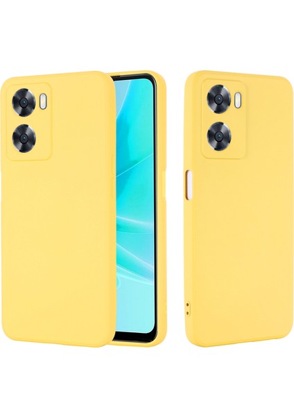 Oneplus Nord N20 Se 4g Kılıf Çizilmez Sıvı Silikon Telefon Kılıfı El Kayışı Ile-Sarı (Yurt Dışından) fiyatları