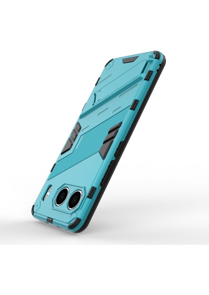 Oneplus Nord 4 Kılıf Pc+Tpu Darbeye Dayanıklı Telefon Kılıfı Kickstand Ile-Bebek Mavisi (Yurt Dışından)