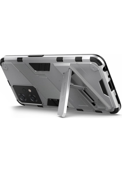 Oneplus Nord Ce 2 Lite 5g Telefon Kılıfı Kickstand Tpu+Pc Darbeye Dayanıklı Sağlam Zırh Kılıfı-Beyaz (Yurt Dışından) fırsatları