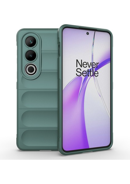 Oneplus Ace 3V 5g Telefon Kılıfı Tpu Sağlam Düşme Koruması Arka Kapak-Yeşil (Yurt Dışından)