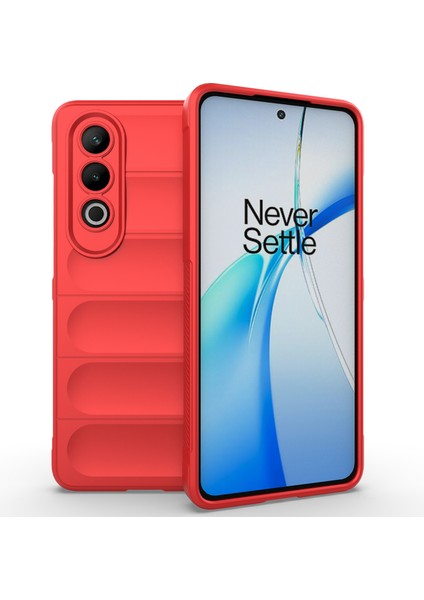 Oneplus Nord Ce4 5g Kılıf Şok Emici Tpu Cep Telefonu Koruyucu Kapak-Kırmızı (Yurt Dışından)