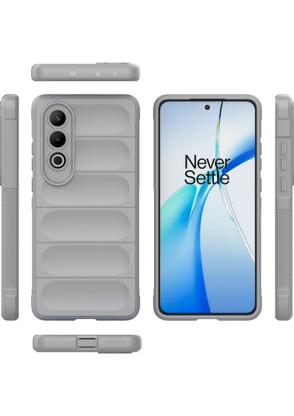 Oneplus Nord Ce4 5g Kılıf Şok Emici Tpu Cep Telefonu Koruyucu Kapak-Açık Gri (Yurt Dışından)