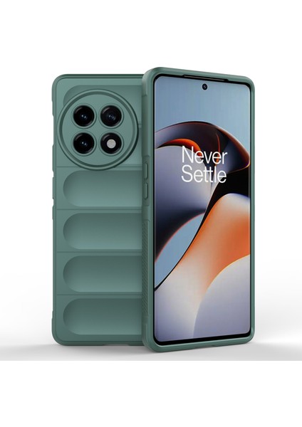 Oneplus Ace 2 5G/11R 5g Sağlam Telefon Arka Kapağı Için Anti-Düşme Tpu Telefon Kılıfı-Yeşil (Yurt Dışından)