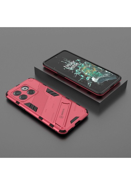 Oneplus 10T 5g/ace Pro 5g Cep Telefonu Kabuğu Kickstand Pc+Tpu Hibrit Telefon Kılıfı Düşmeye Lı Kapak-Gül (Yurt Dışından) indirimleri