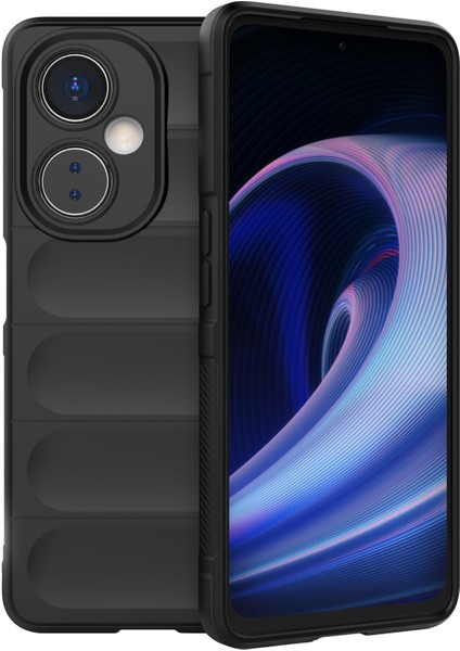 Oneplus Nord Ce 3 Lite 5g/nord N30 5g Yumuşak Tpu Sağlam Koruyucu Telefon Kılıfı Düşmeye Dayanıklı Kapak-Siyah (Yurt Dışından)