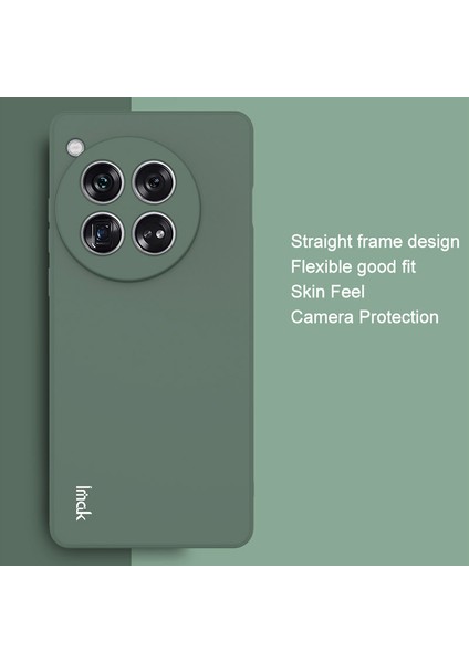 Imak Uc-4 Serisi Oneplus 12 5g Cep Telefonu Kılıfı Düşmeye Dayanıklı Düz ​​kenar Koruyucu Kılıf-Gece Yarısı Yeşili (Yurt Dışından) fiyatları
