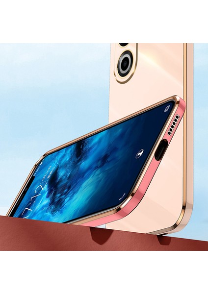 Xınlı Oneplus Nord Ce4 5g Kılıfı Esnek Tpu Elektrokaplamalı Arka Telefon Kılıfı-Mavi (Yurt Dışından)