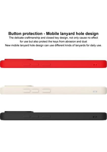 Imak Uc-4 Serisi Düz Kenar Telefon Kılıfı Oneplus Nord Ce 3 Lite 5g/nord N30 5g/oppo K11X 5g, Tpu Koruyucu Kılıf-Kırmızı (Yurt Dışından)