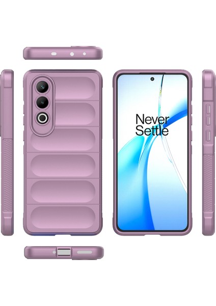 Oneplus Nord Ce4 5g Kılıf Şok Emici Tpu Cep Telefonu Koruyucu Kapak-Açık Mor (Yurt Dışından)