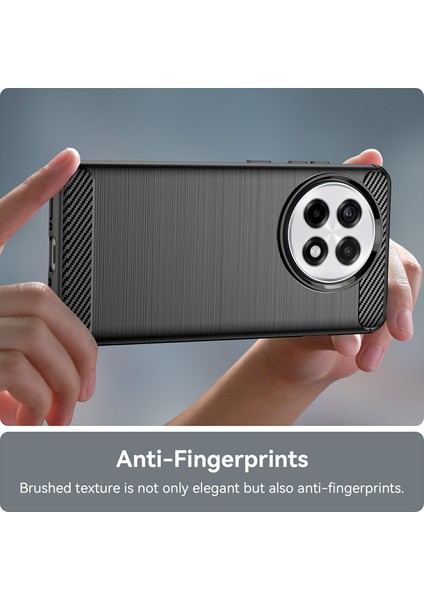 Oneplus 13R 5g/ace 5 5g/ace 5 Pro 5g Koruyucu Kılıf Karbon Fiber Doku Fırçalanmış-Siyah Telefon Kılıfı (Yurt Dışından) indirimleri