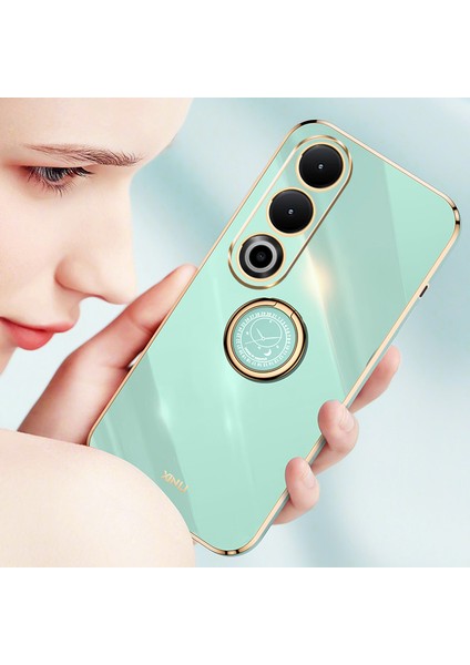 Xınlı Oneplus Nord Ce4 5g Tpu Kılıf Halka Kickstand Elektrokaplama Telefon Kılıfı-Pembe (Yurt Dışından)